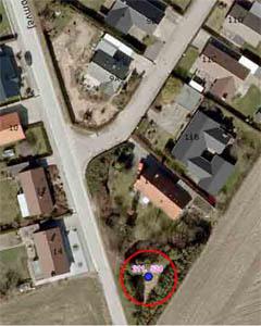 Sikringszone for boringer