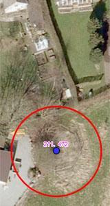 Sikringszone for boringer
