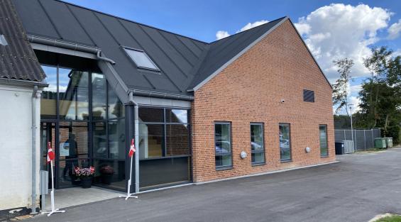 Hovedbygningen til Benløsegårdens SFO